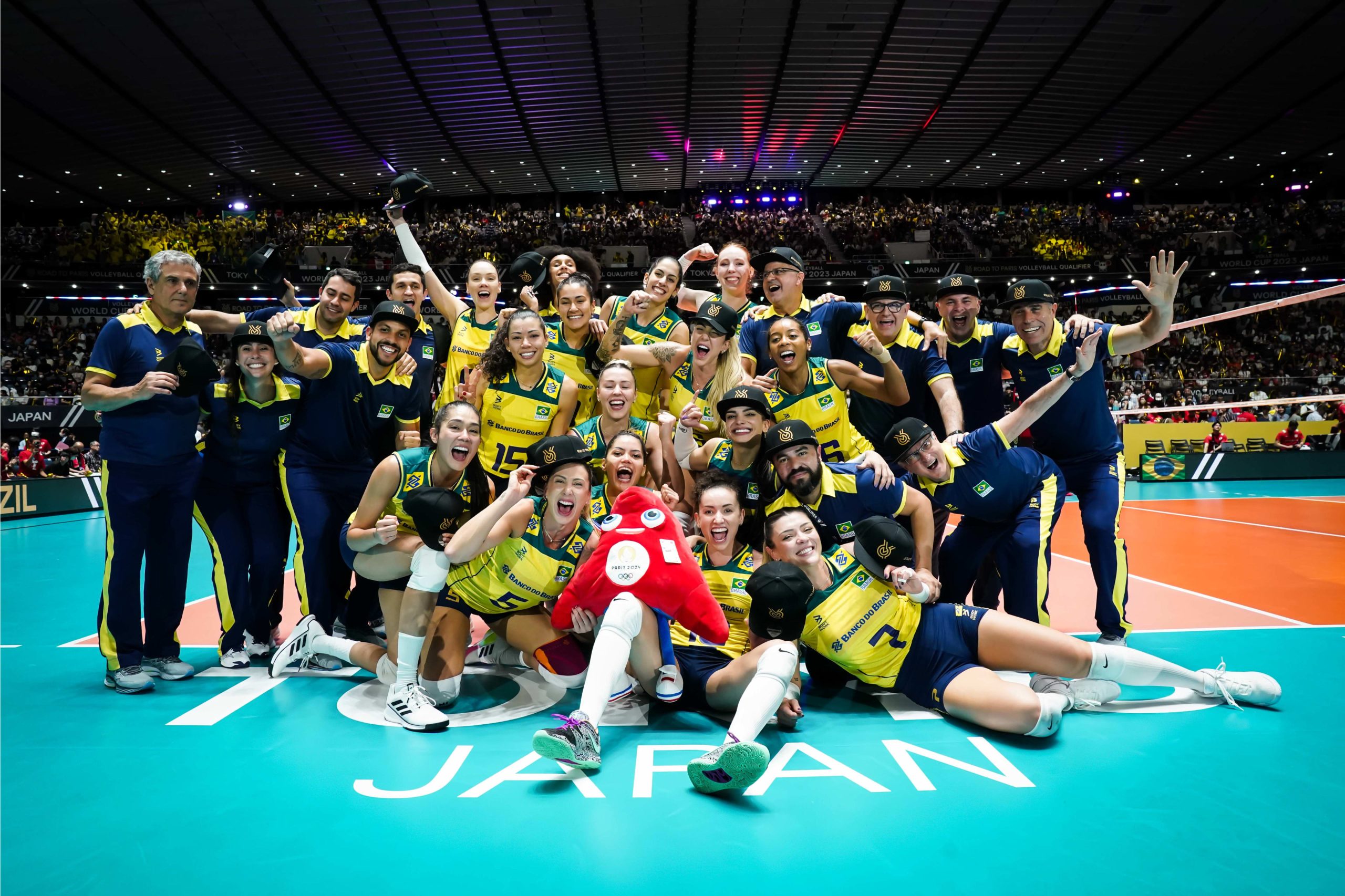 Seleção feminina de vôlei bate Japão por 3 sets a 2 e garante vaga nos Jogos  Olímpicos de Paris - O Alto Acre